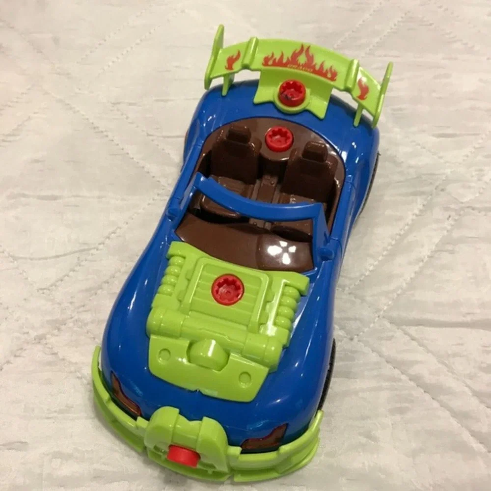 Hot Wheels & X2 Stem take apart 3 race cars and 2 drills‎